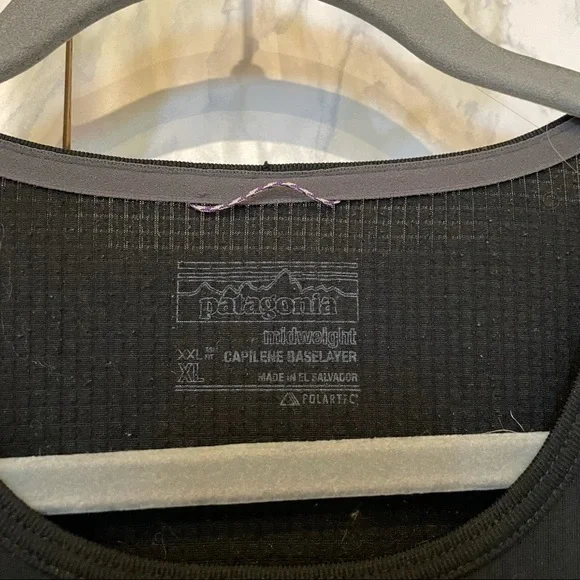 Patagonia XL Capilene baselayer black long sleeve midweight neutral plus active - Picture 3 of 10